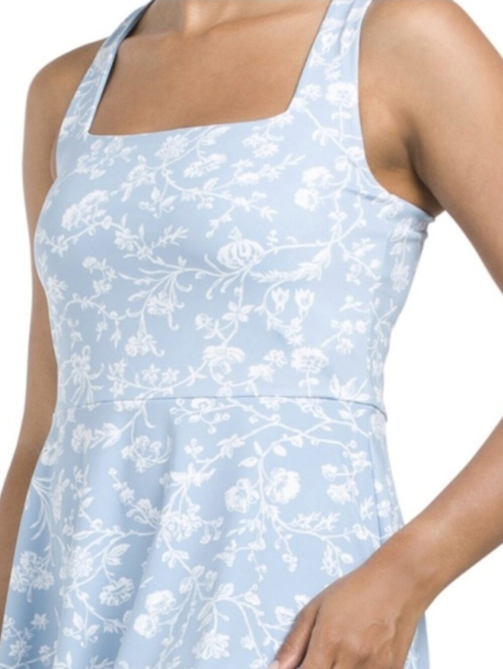 Laura Ashley Womens Tennis Golf Dress Pickleball Dainty Demure Feminine Large